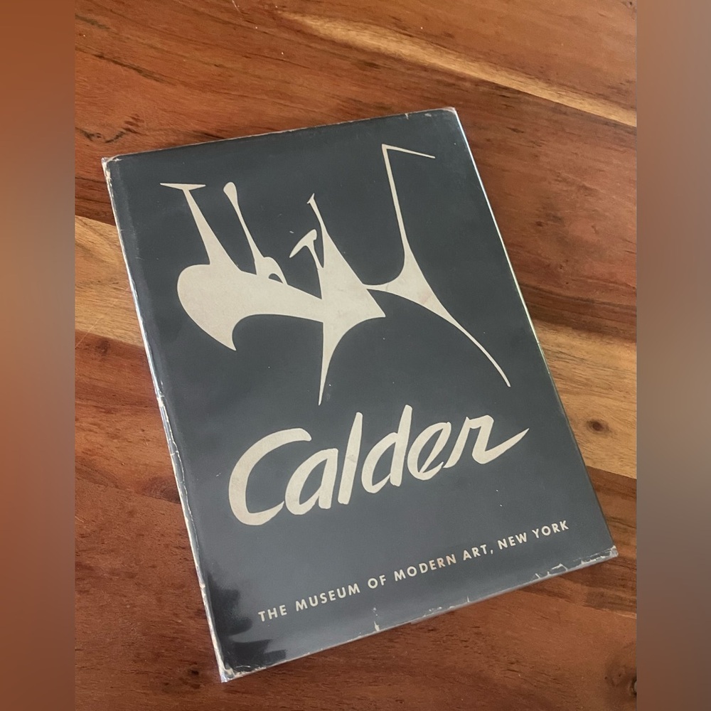 Alexander Calder by James Johnson Sweeney! MoMA, NY 1943 hardcover book